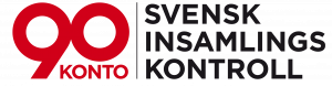 Vi har 90-konto och kontrolleras av Svensk Insamlingskontroll.