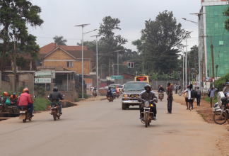 Street view Kampala, Uganda