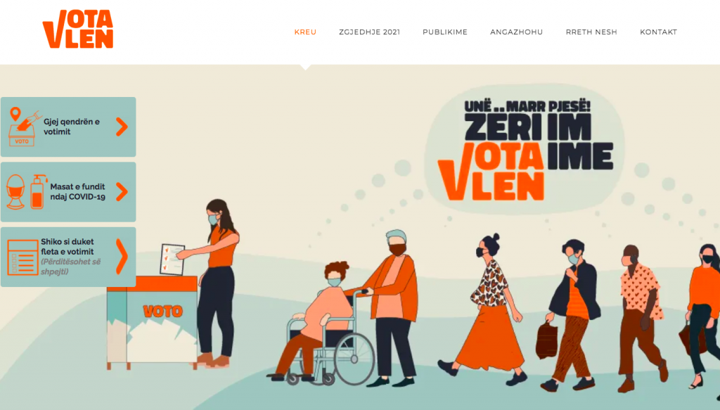 Vota Vlen Website Launched To Support Voter Engagement In Albania Civil Rights Defenders