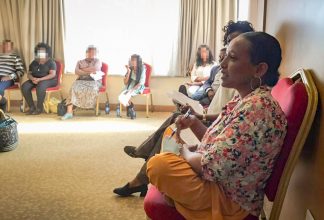Meeting with women journalists in Ethiopia