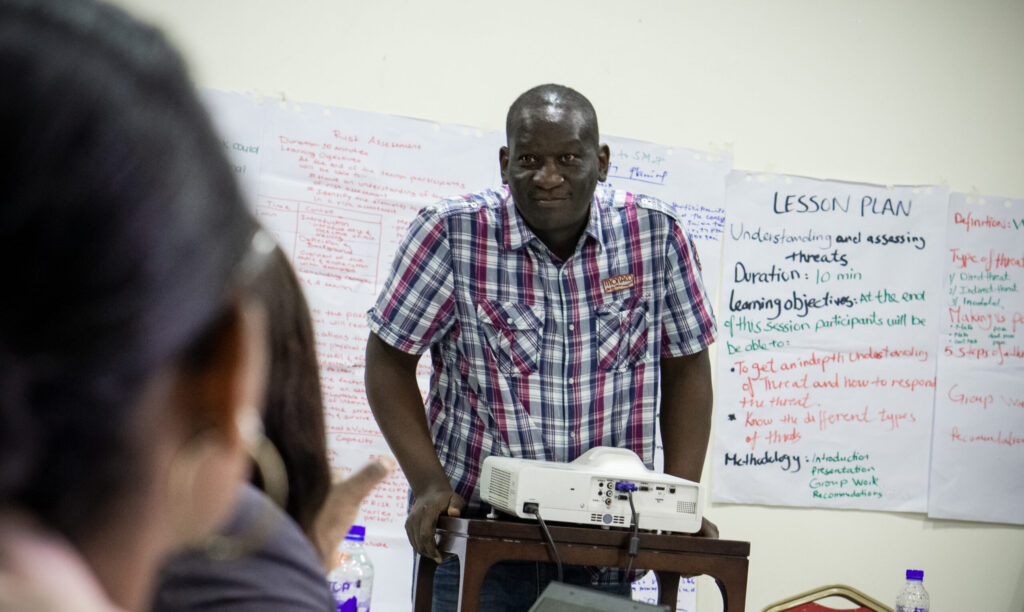 Igniting Ignatius leading a class