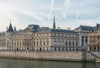 The Court of Cassation building in Paris, France.