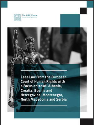 Case Law From the European Court of Human Rights with a Focus on 2018 ...